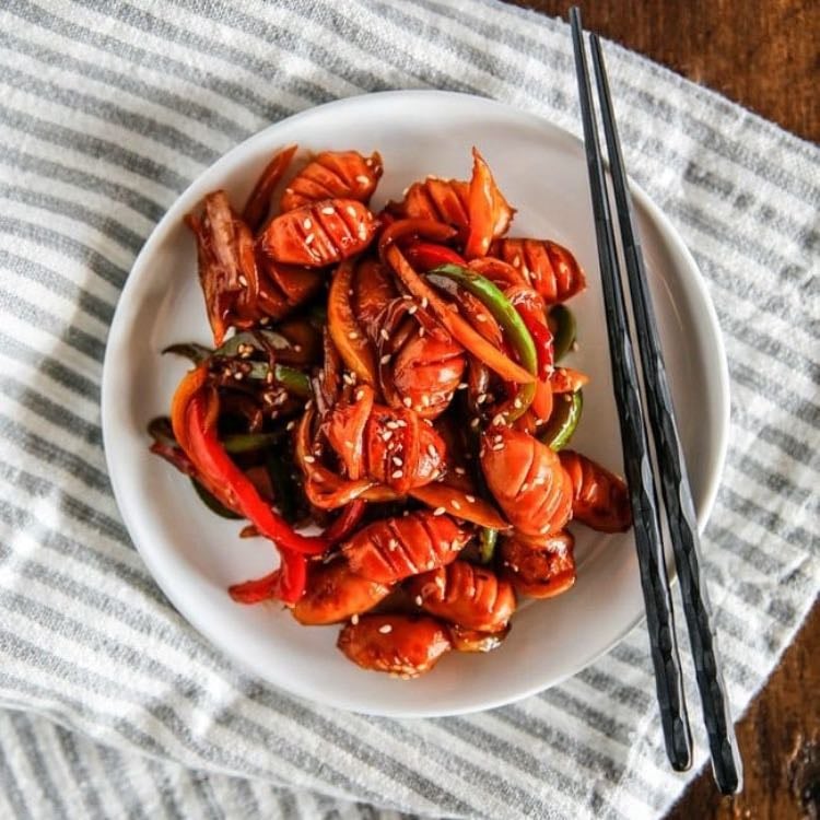 Sausage bokkeum