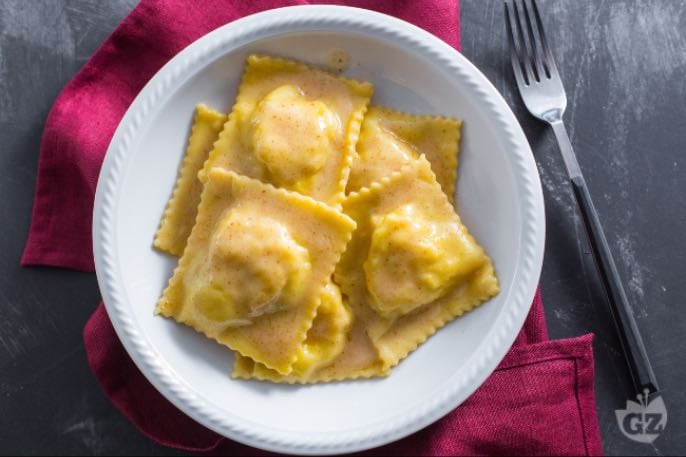Ravioli ris e coi