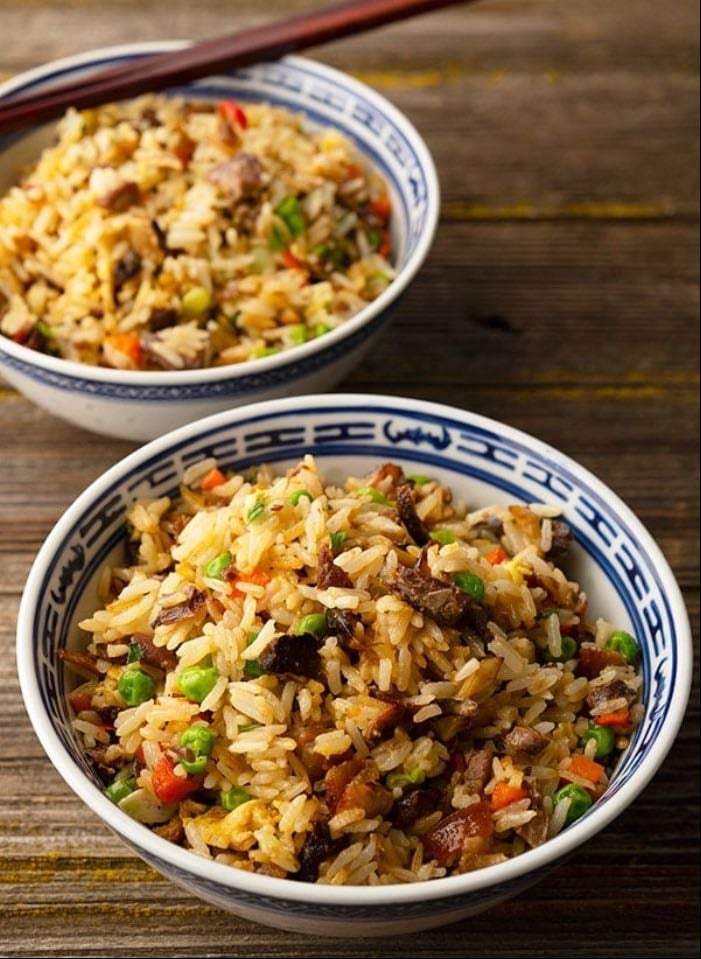 Fried rice (蛋炒飯) - chǎofàn