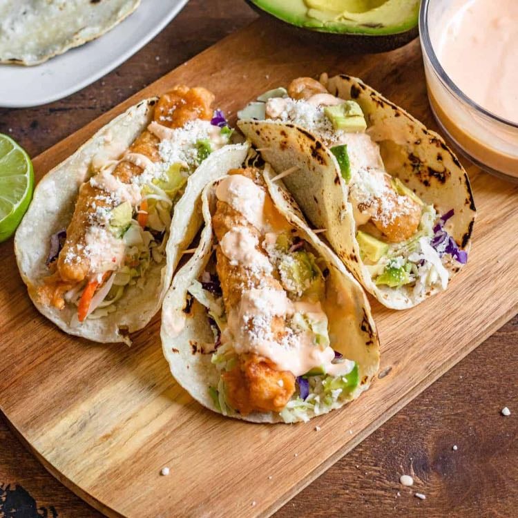 Tacos de pescado - Capeados