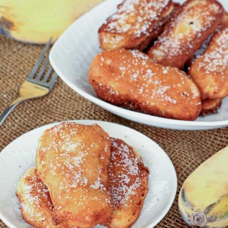 Maruya - Banana fritters