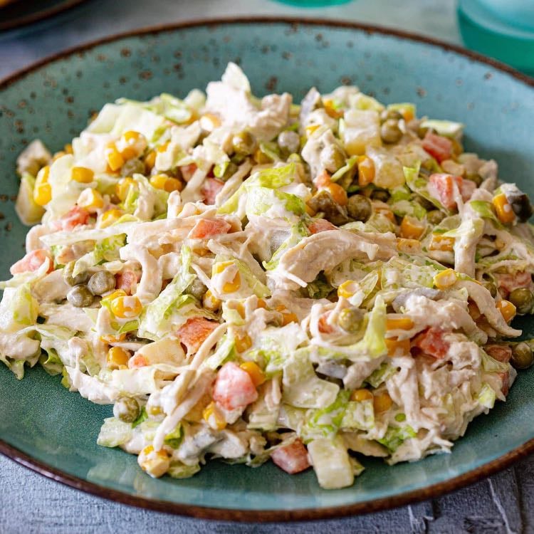 Ensalada de pollo