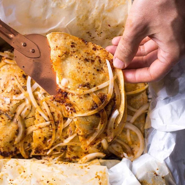 Tacos de canasta
