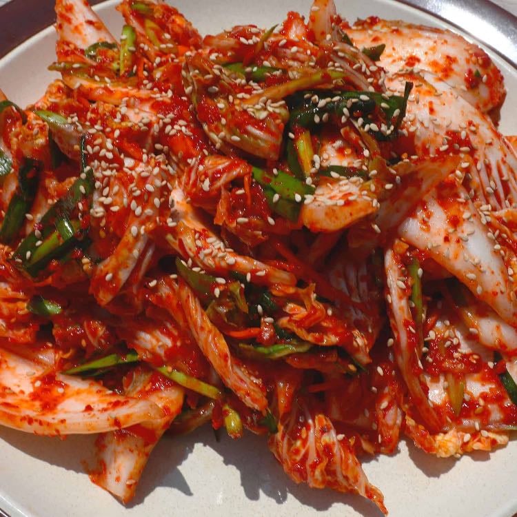Geotjeori - Fresh napa kimchi