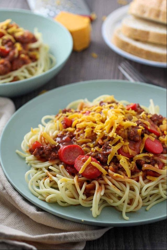 Filipino spaghetti