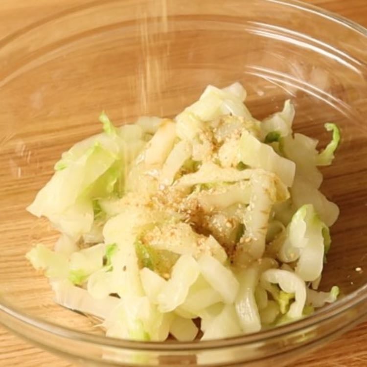 Baechu namul - Cabbage