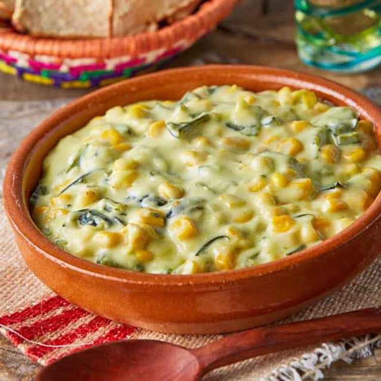 Rajas con queso
