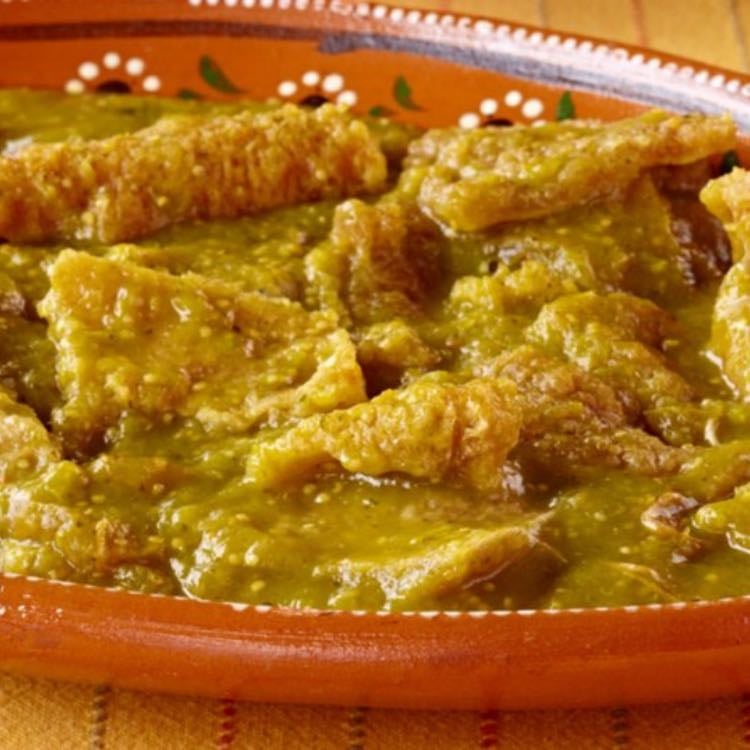 Chicharrón - En salsa verde