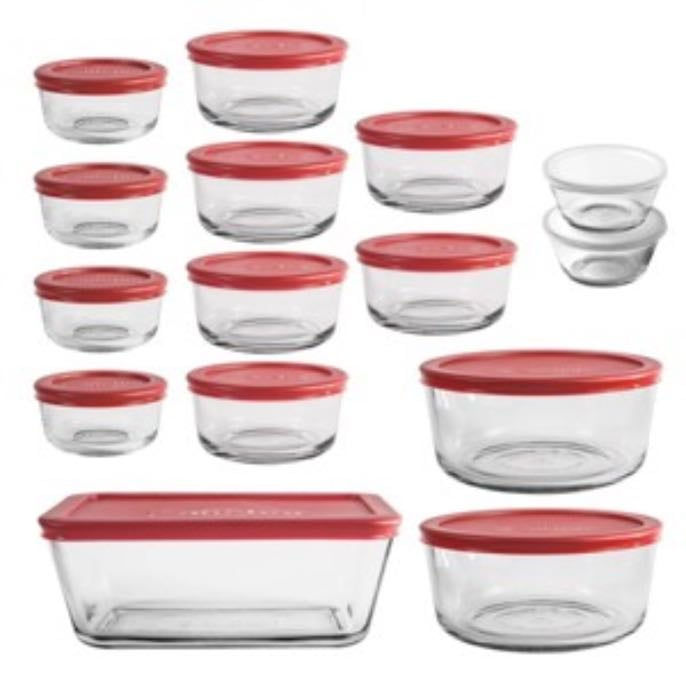 Glass bowls/containers