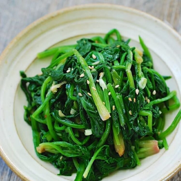 Sigeumchi-namul - Spinach