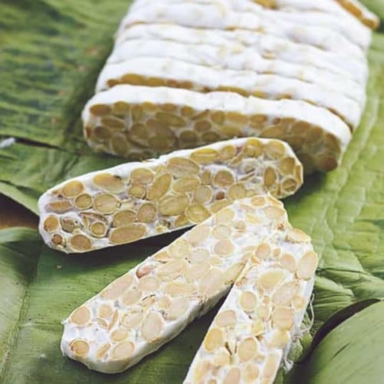 Tempeh - Fermented soybeans