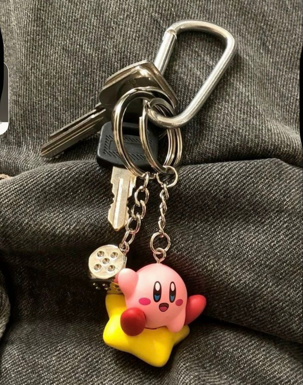 an accessorised keychain