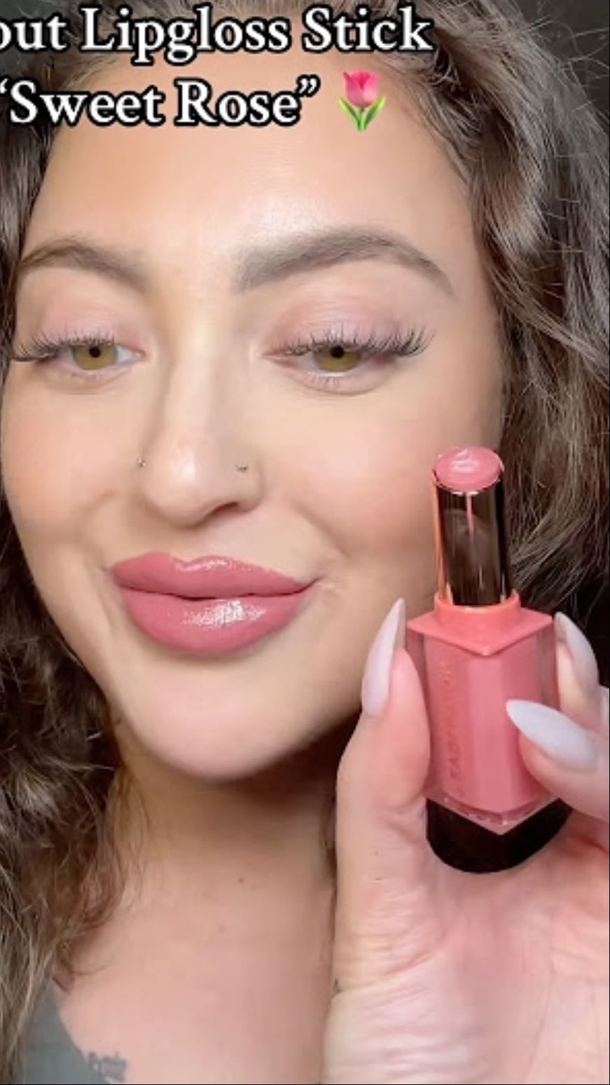 Revolution pout gloss sweet rose