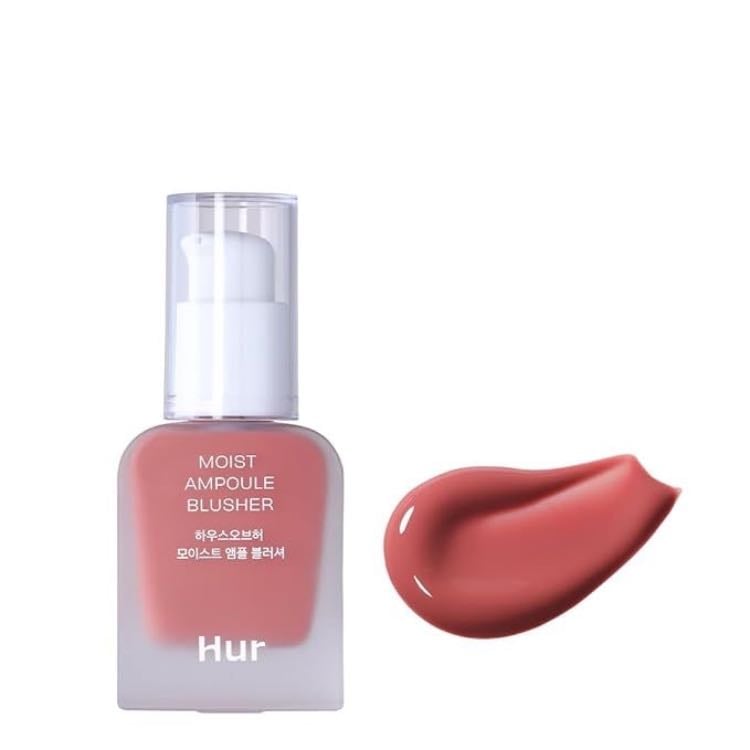 Hur - Moist ampoule brusher #Rose brown