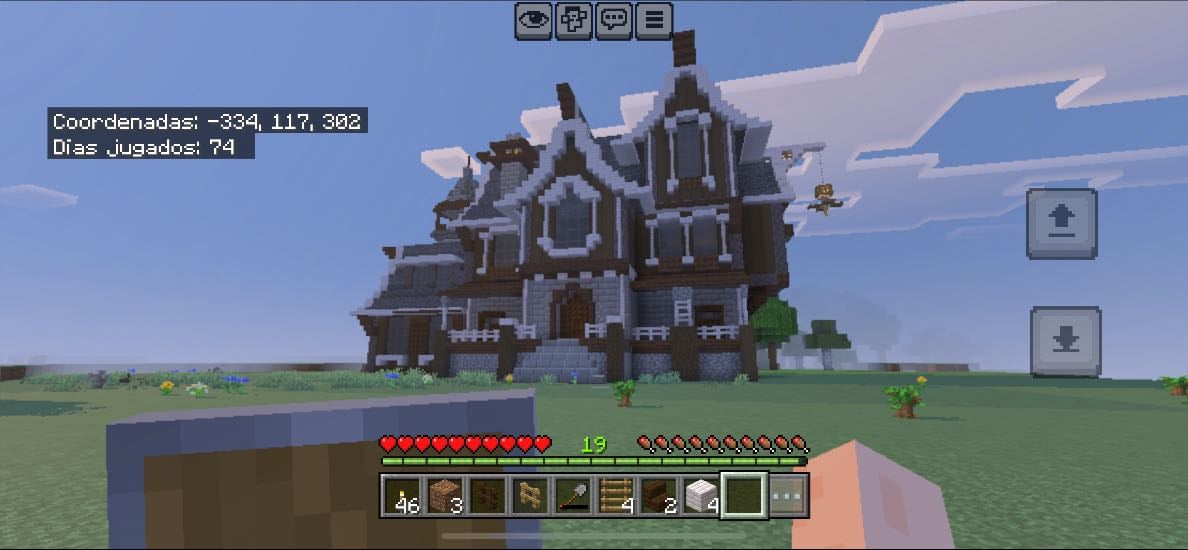Jugar al minecraft >.<