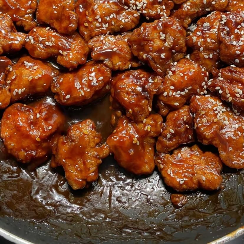 Pollo agridulce
