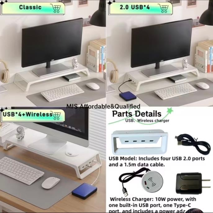 β¨monitor stand β¨ - Monitor Stand Universal Usb & Storage Rack Base