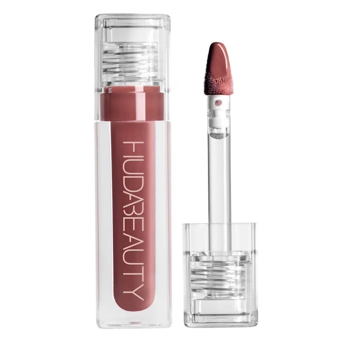 Huda Beauty - faux filler gloss - brown bombshell