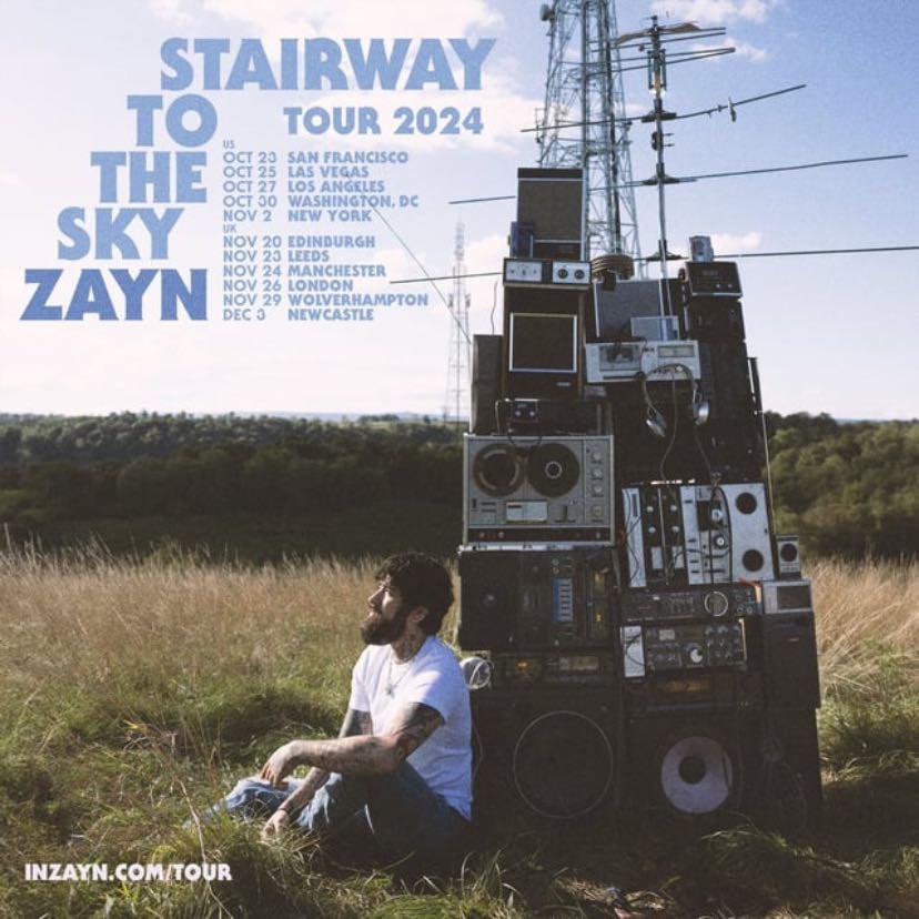 STAIRWAY TO THE SKY - ZAYN - I am really crying because he is not going to Europe
