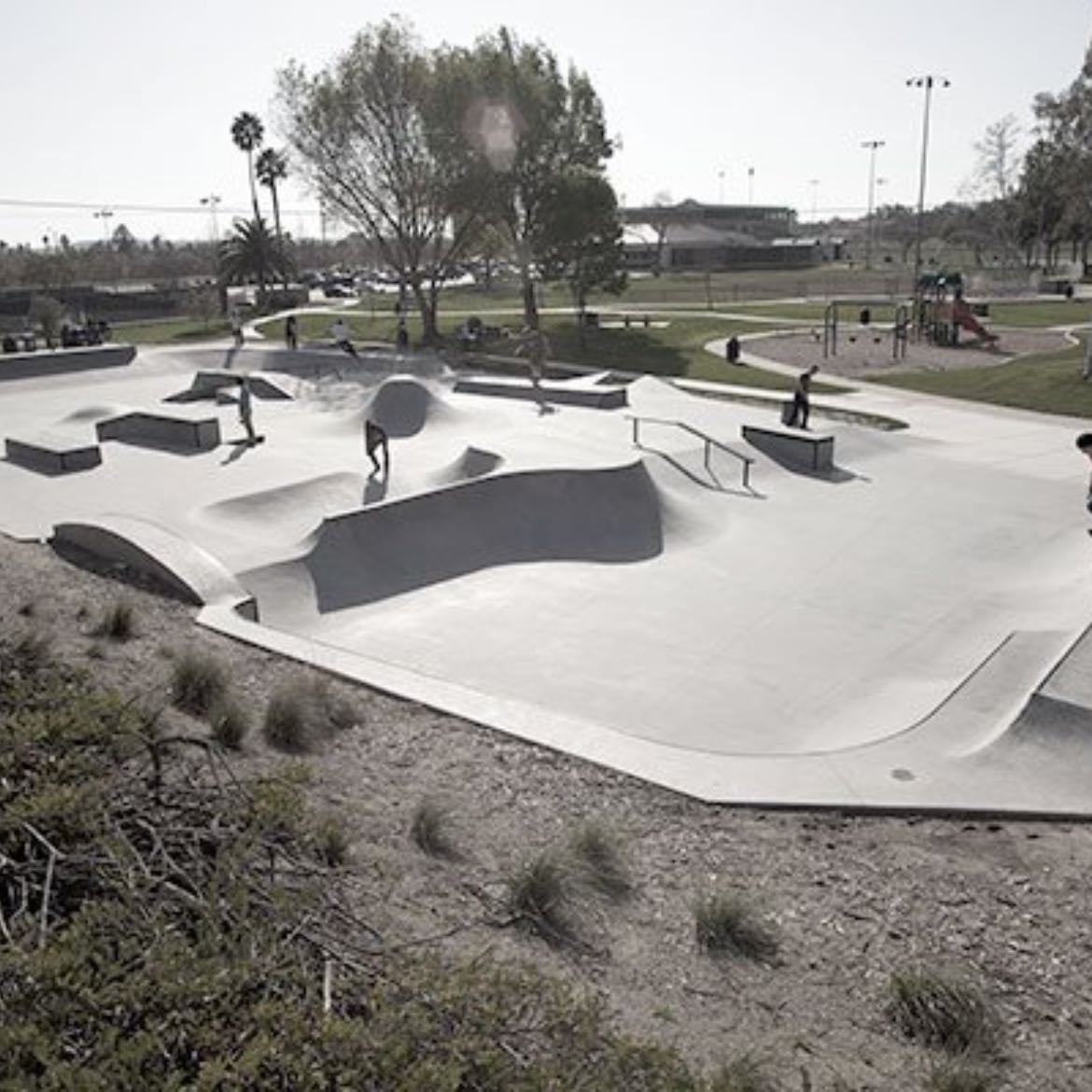 The Skatepark - Go with the flow. There’s a way to fall. And if you fall, you get back up.