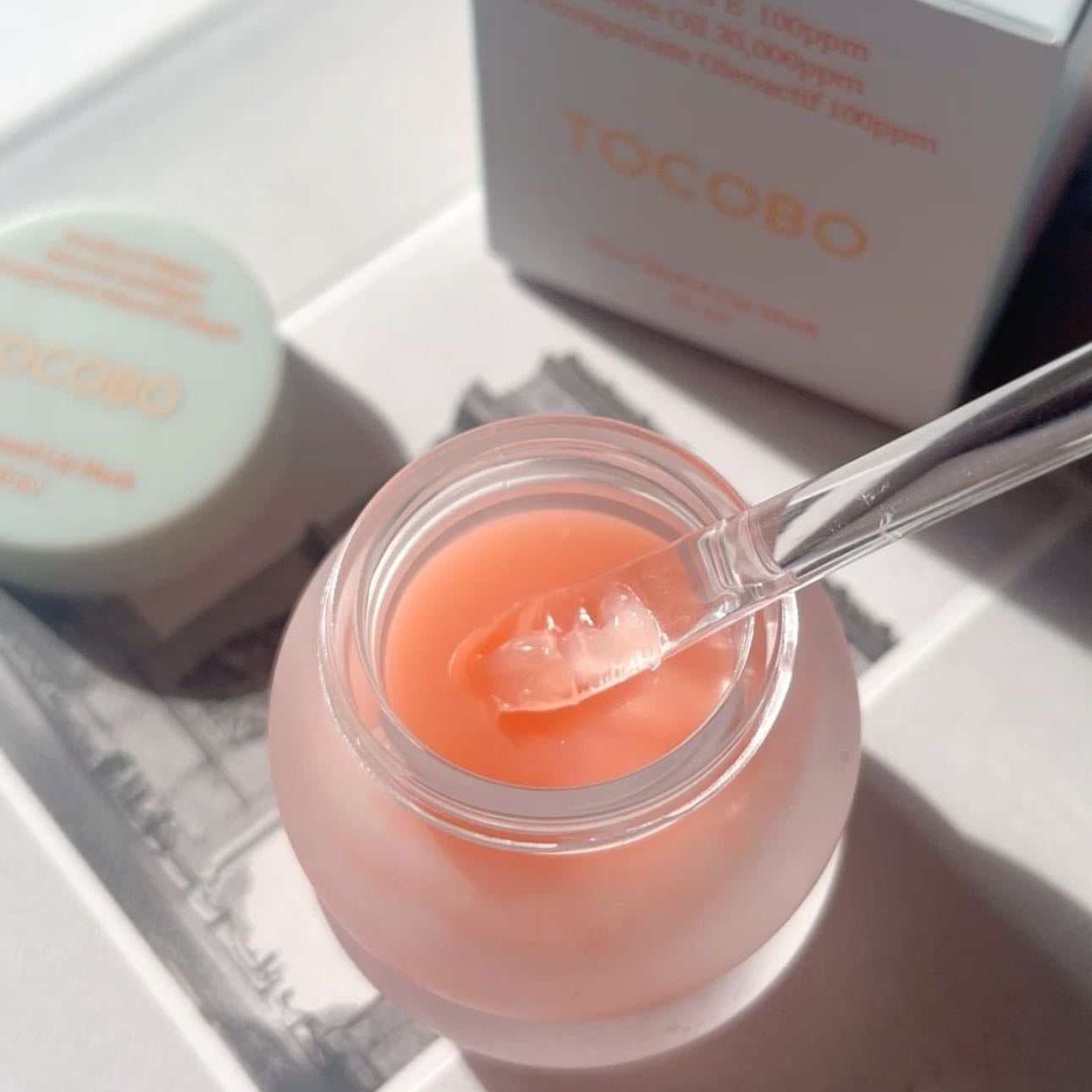 TOCOBO Vita Glazed Lip Mask - Humecta los labios y ayuda a repararlos cuando están resecos o partidos