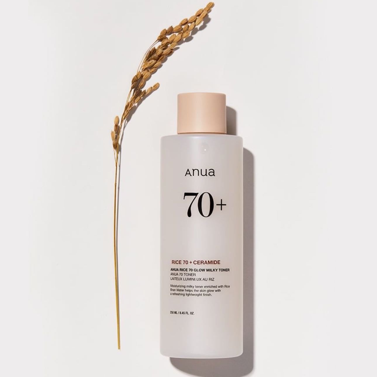 Anua Rice 70 Glow Milky Toner - Tónico facial