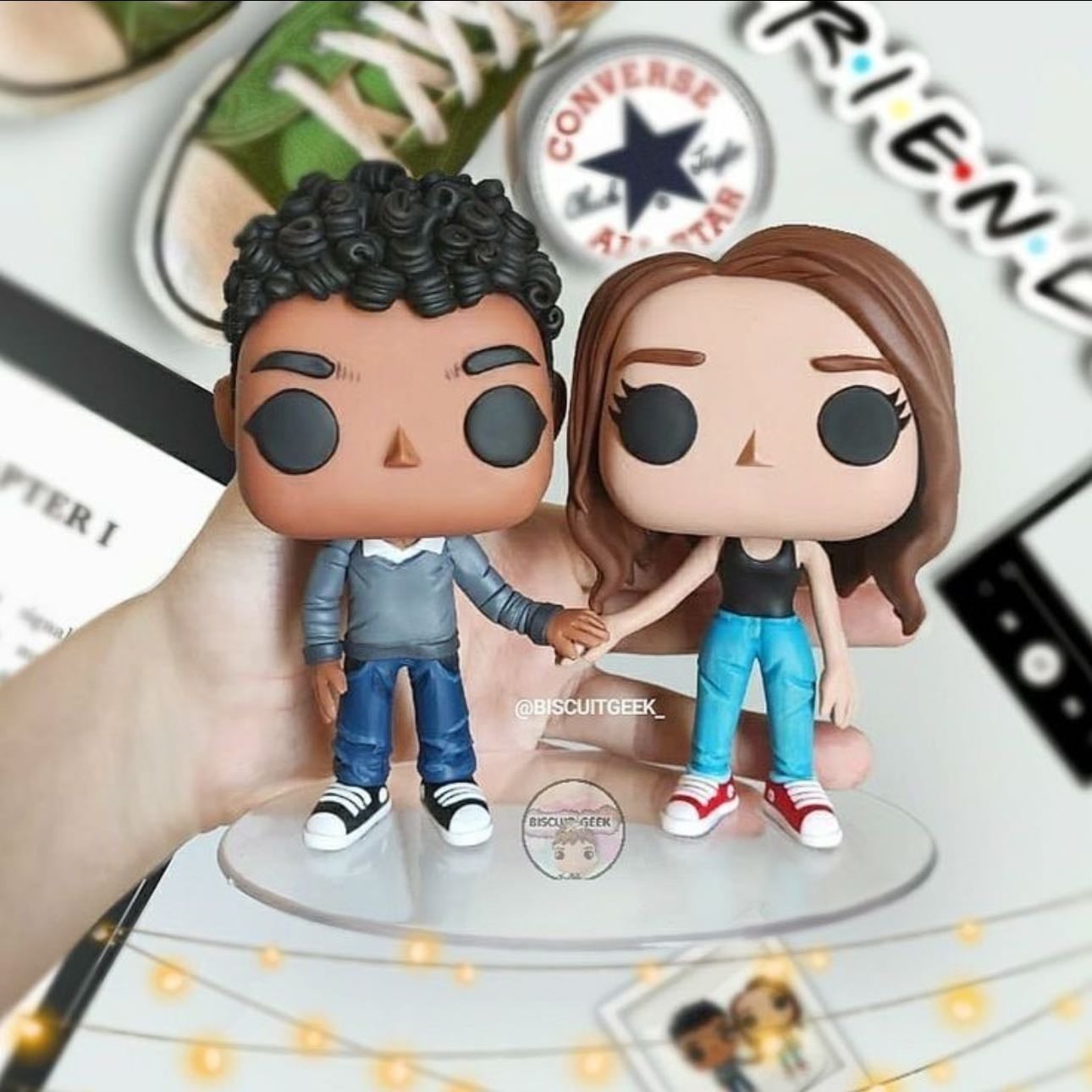 Funkos personalizados - Existen muchos emprendimientos que te personalizan los funkos, puede ser uno de ustedes o un funko de tu pareja