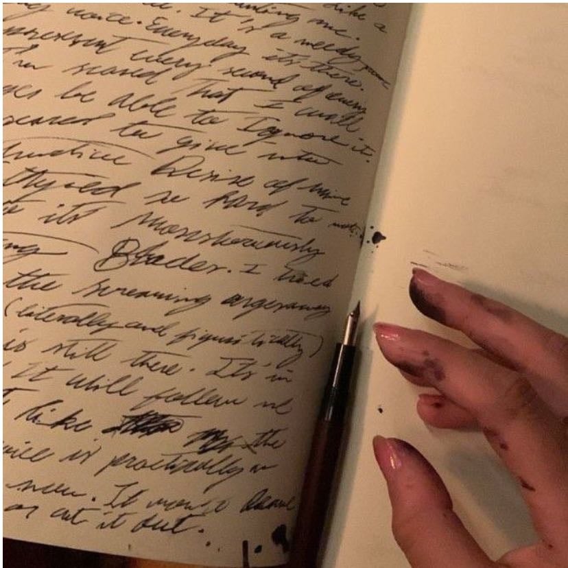 Handwritten letters