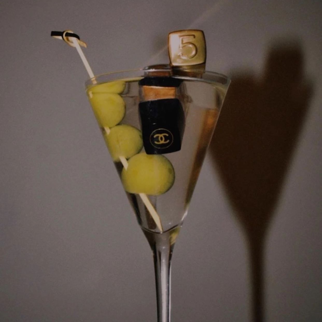 Martini + Red Lipstick