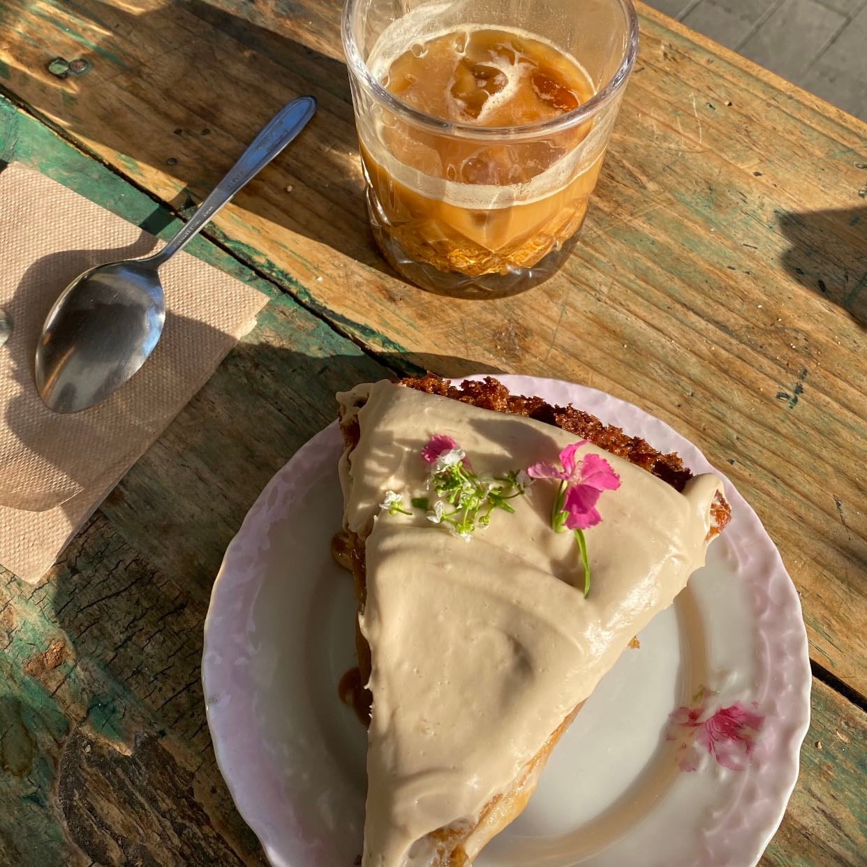 Go for a pastry and coffe