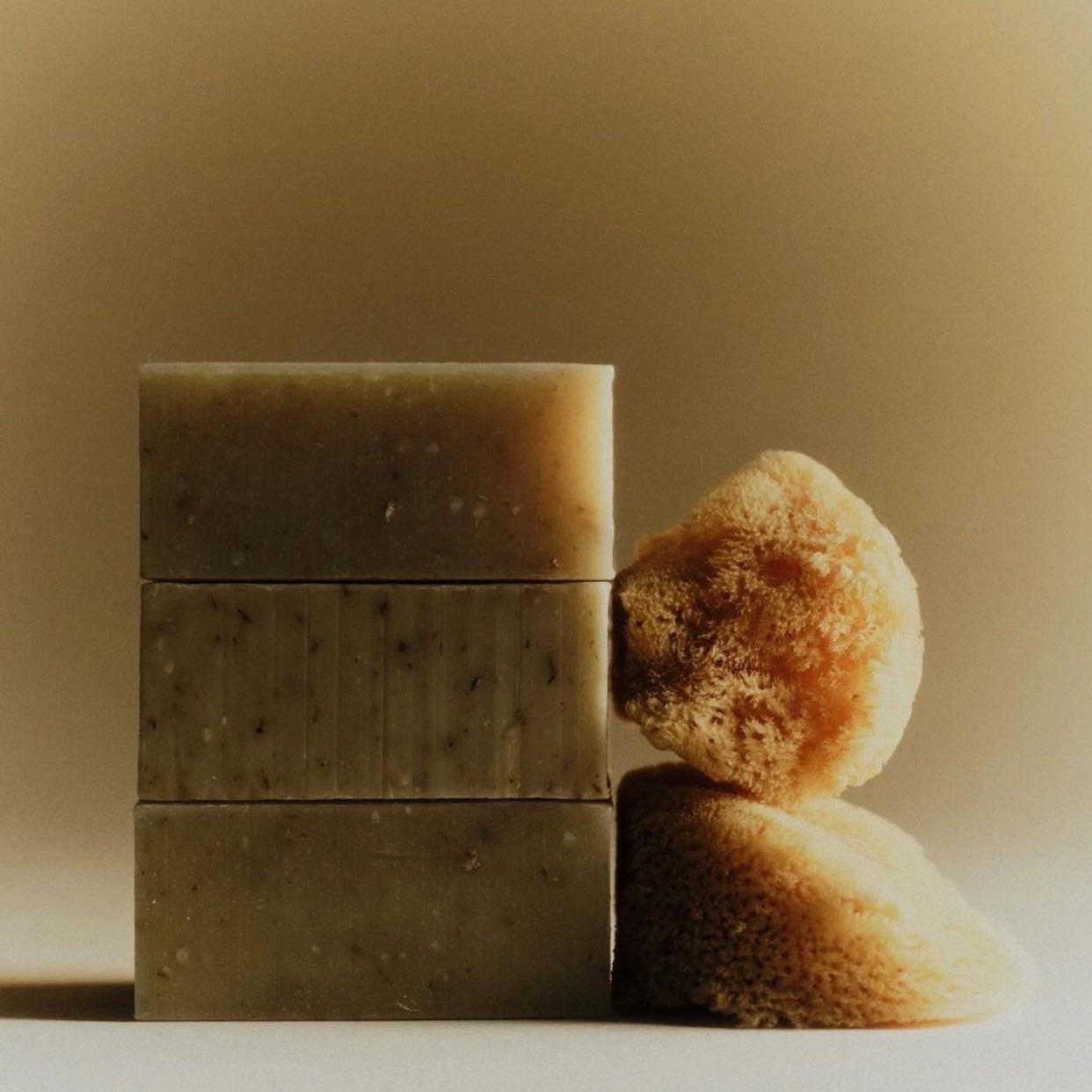 Organic solid soap