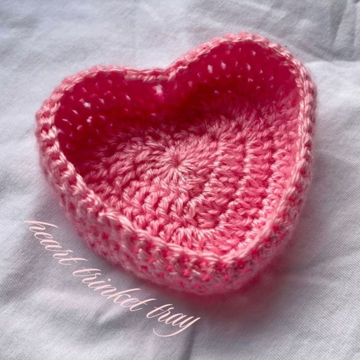 Heart trinket tray - tutorial:
