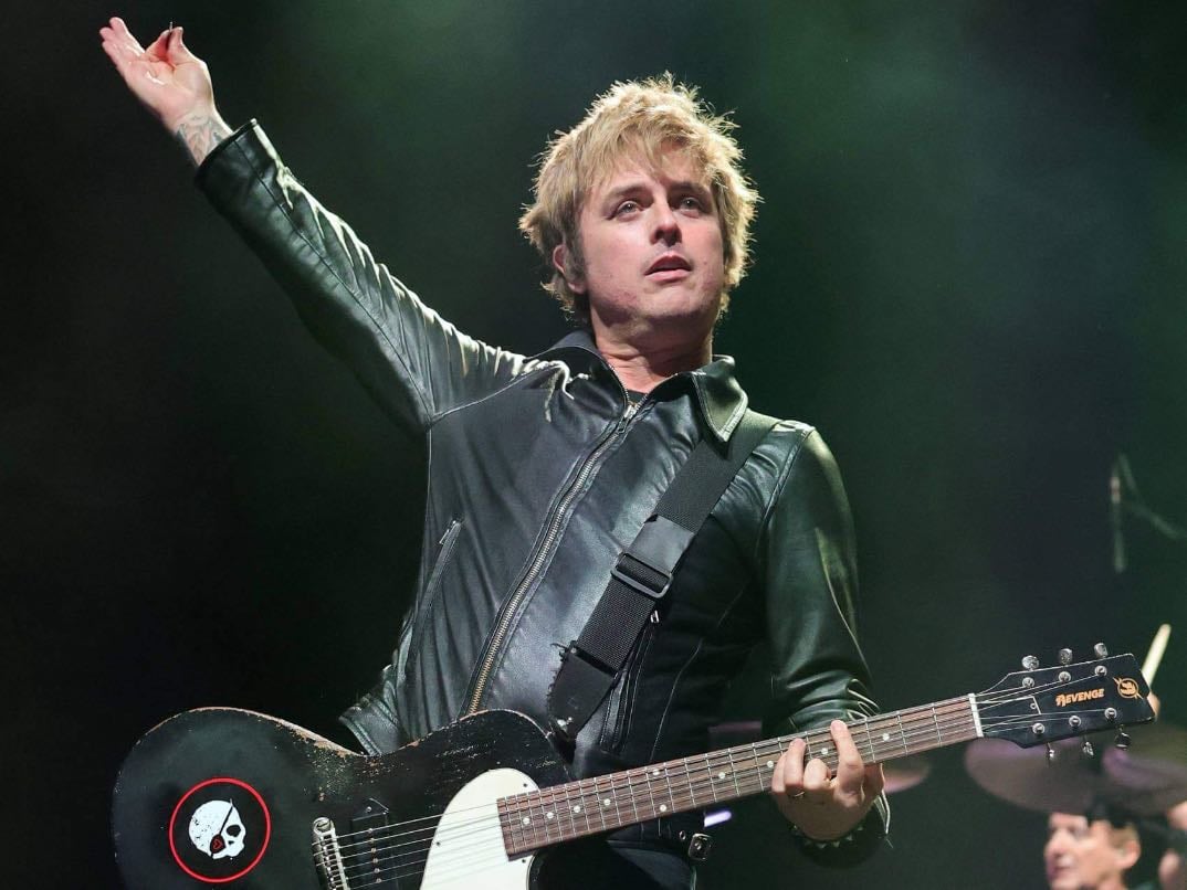 Billie Joe Armstrong - lead singer/guitarist of Green Day