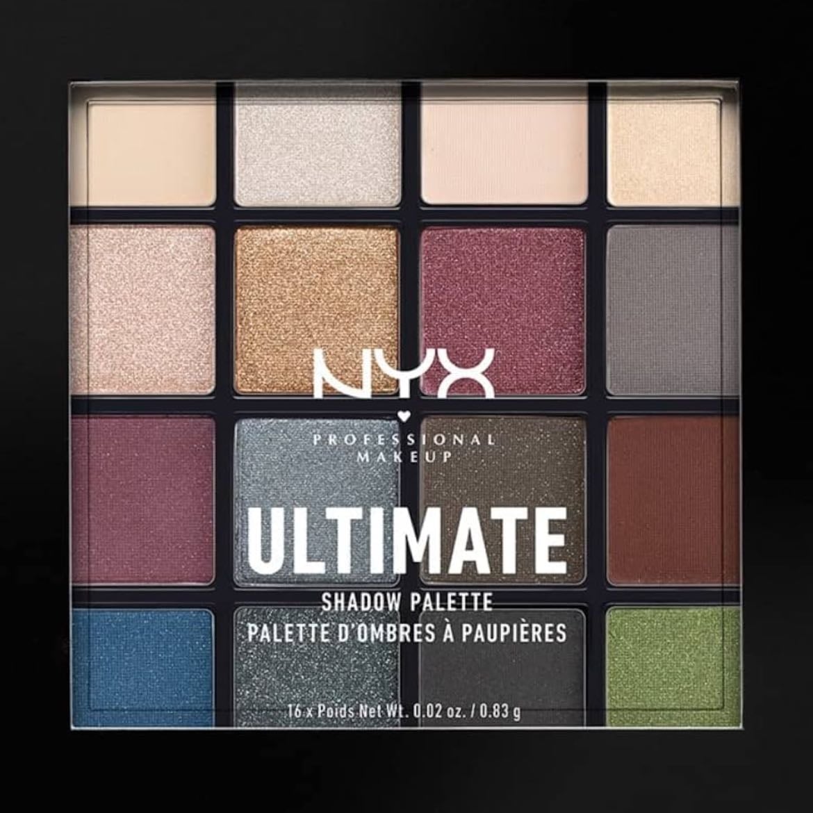 USP01 Smokey & Highlight Eyeshadow Palette - NYX