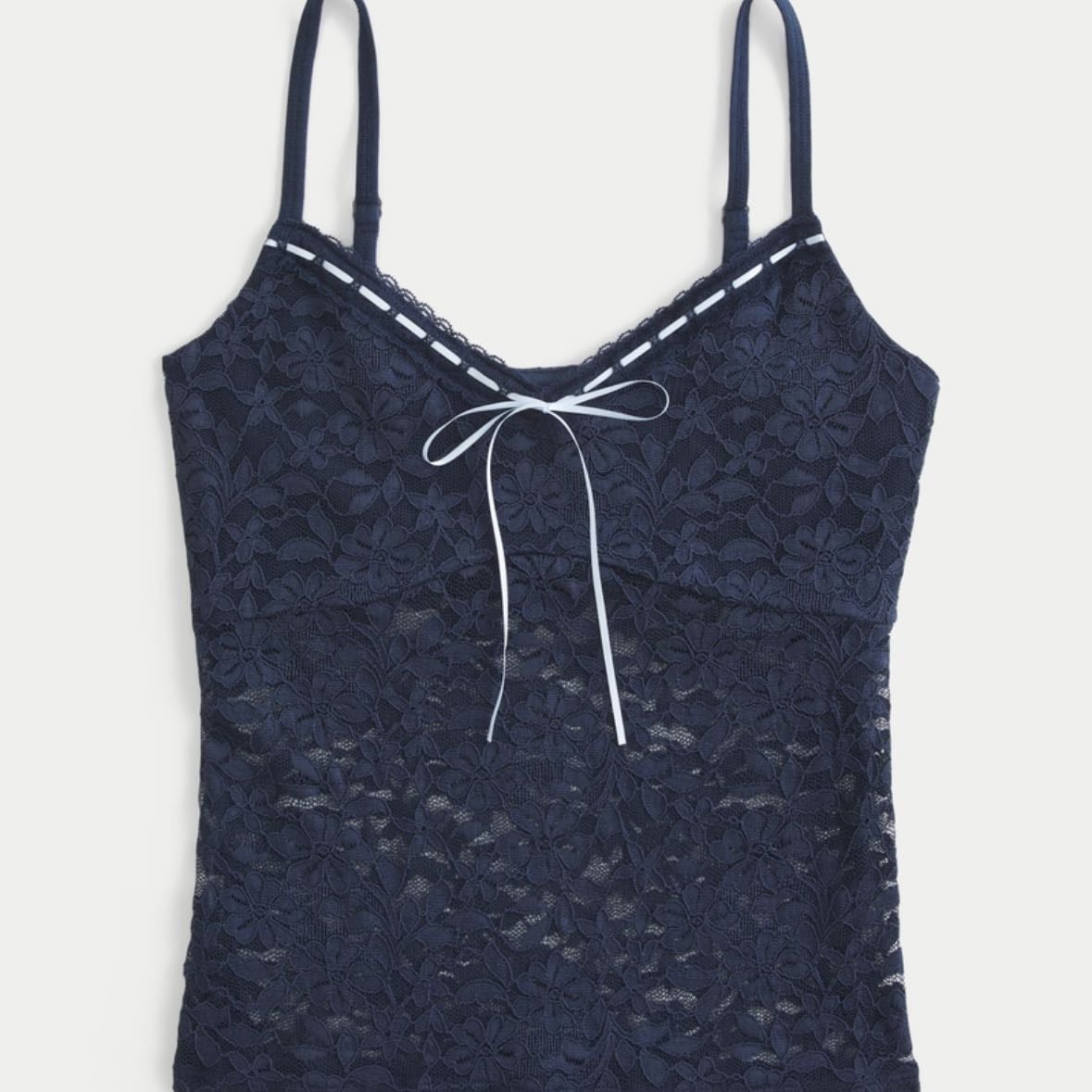 All-over lace cami