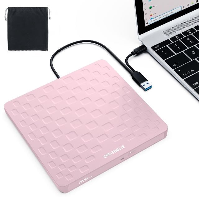 CD Burner - Pink