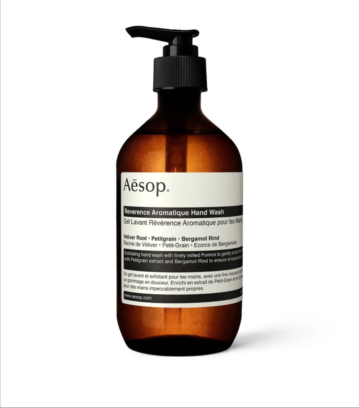 gel lavant révérence aromatique pour les mains €39.00 - Aesop