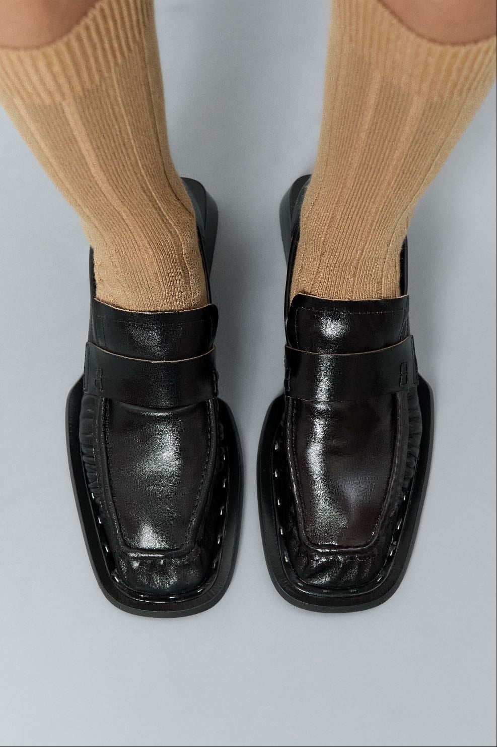 AIRI Black Leather Loafers €400 - Miista
