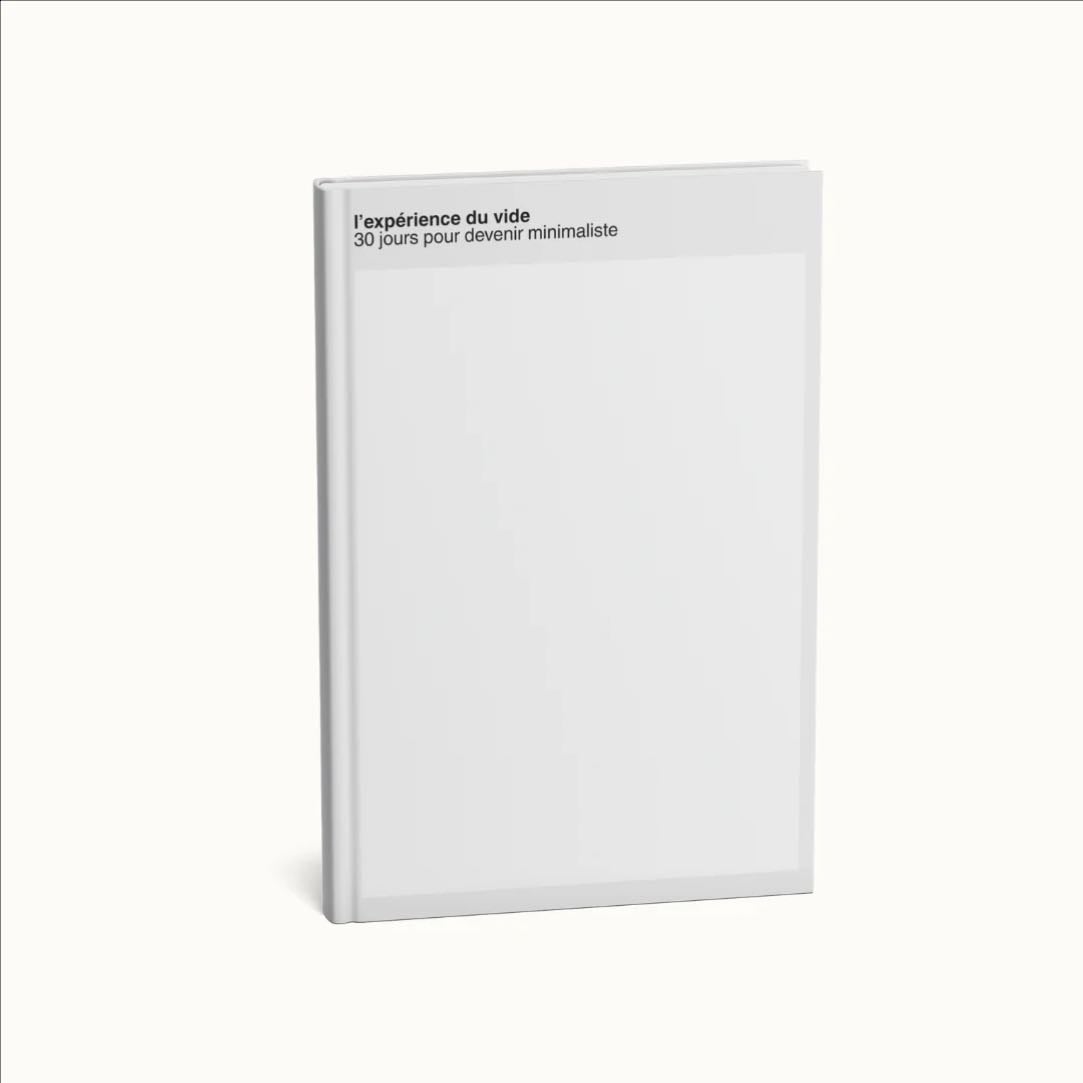 Minimalisme l’expérience du vide €19.99 - essentieljournals