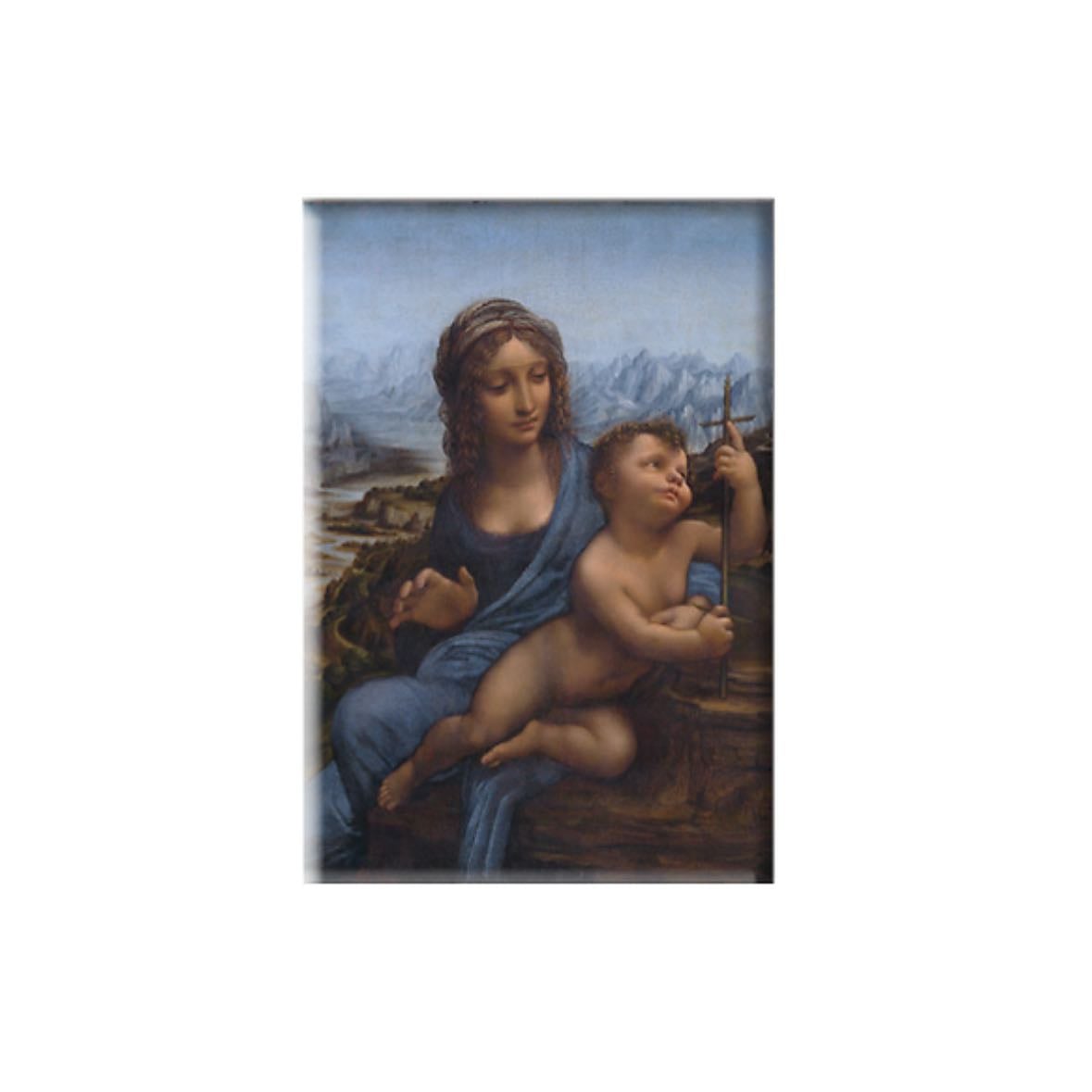 magnet Leonard da Vinci, Madone Lansdowne €4.90 - Musée du Louvre