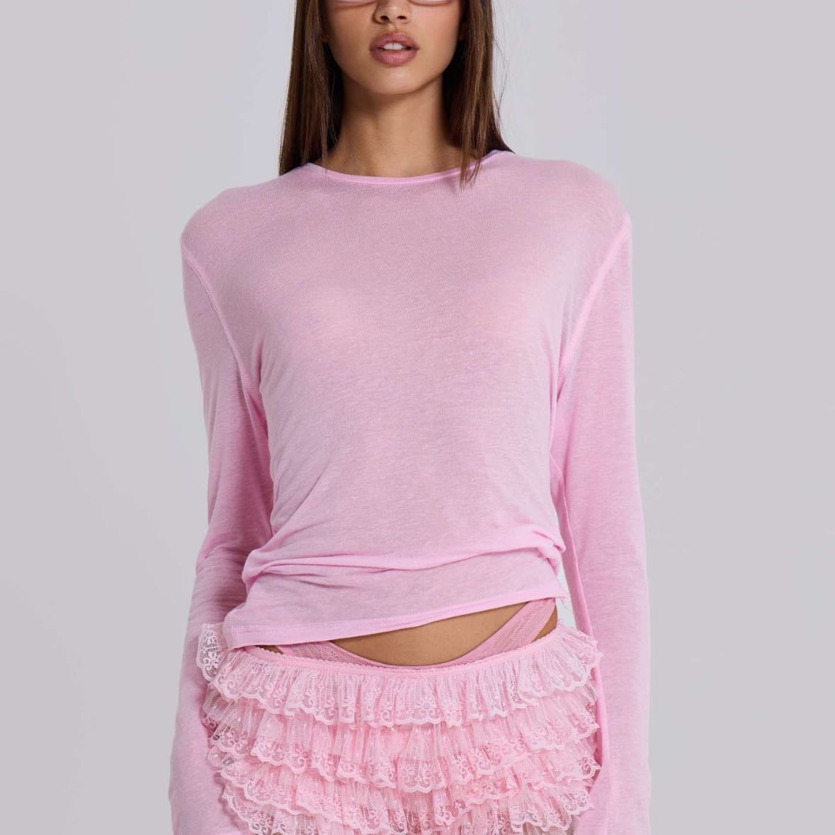 Pink Mist Long Sleeve Top €47 - Jaded London