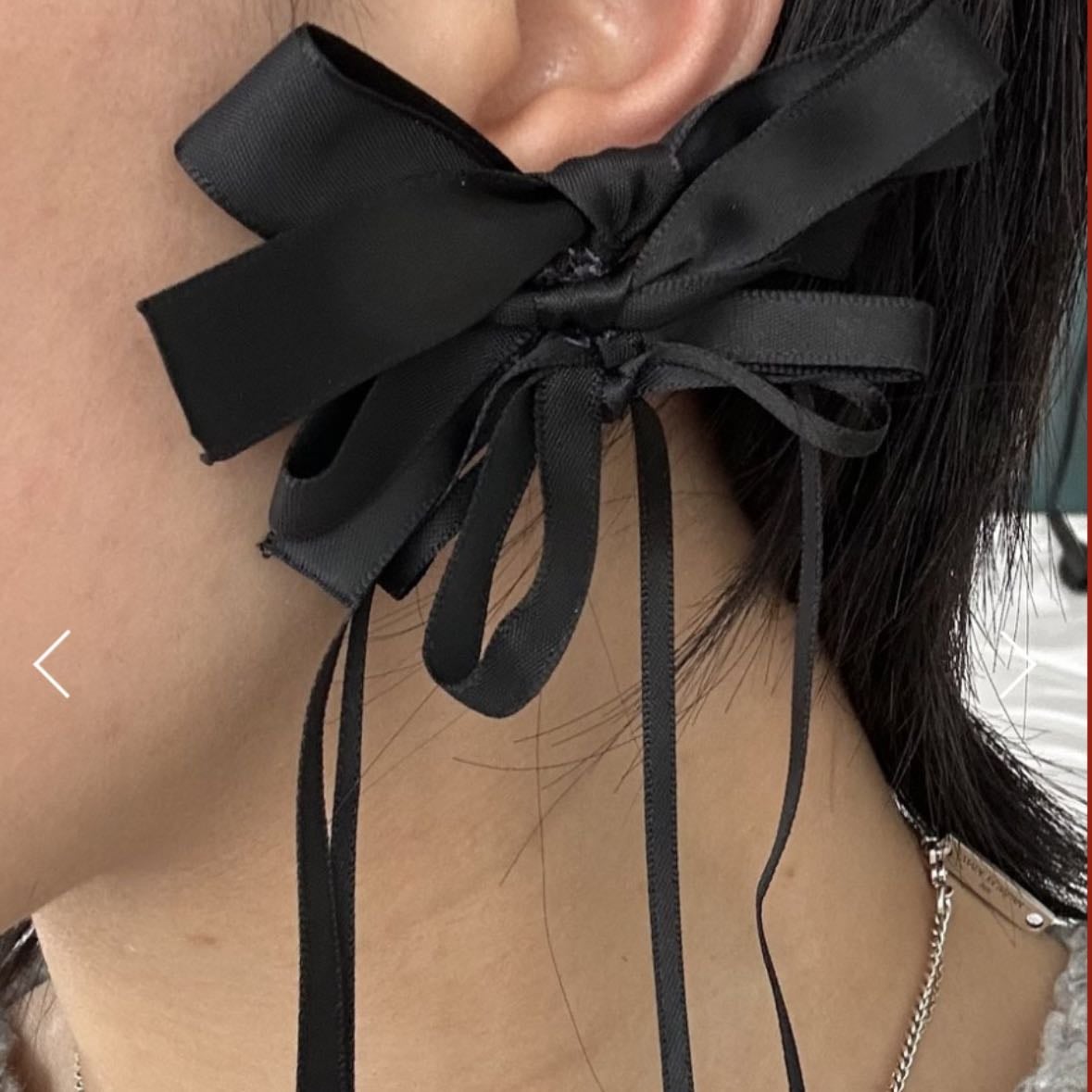 Black Knot Earrings €10 - nana707