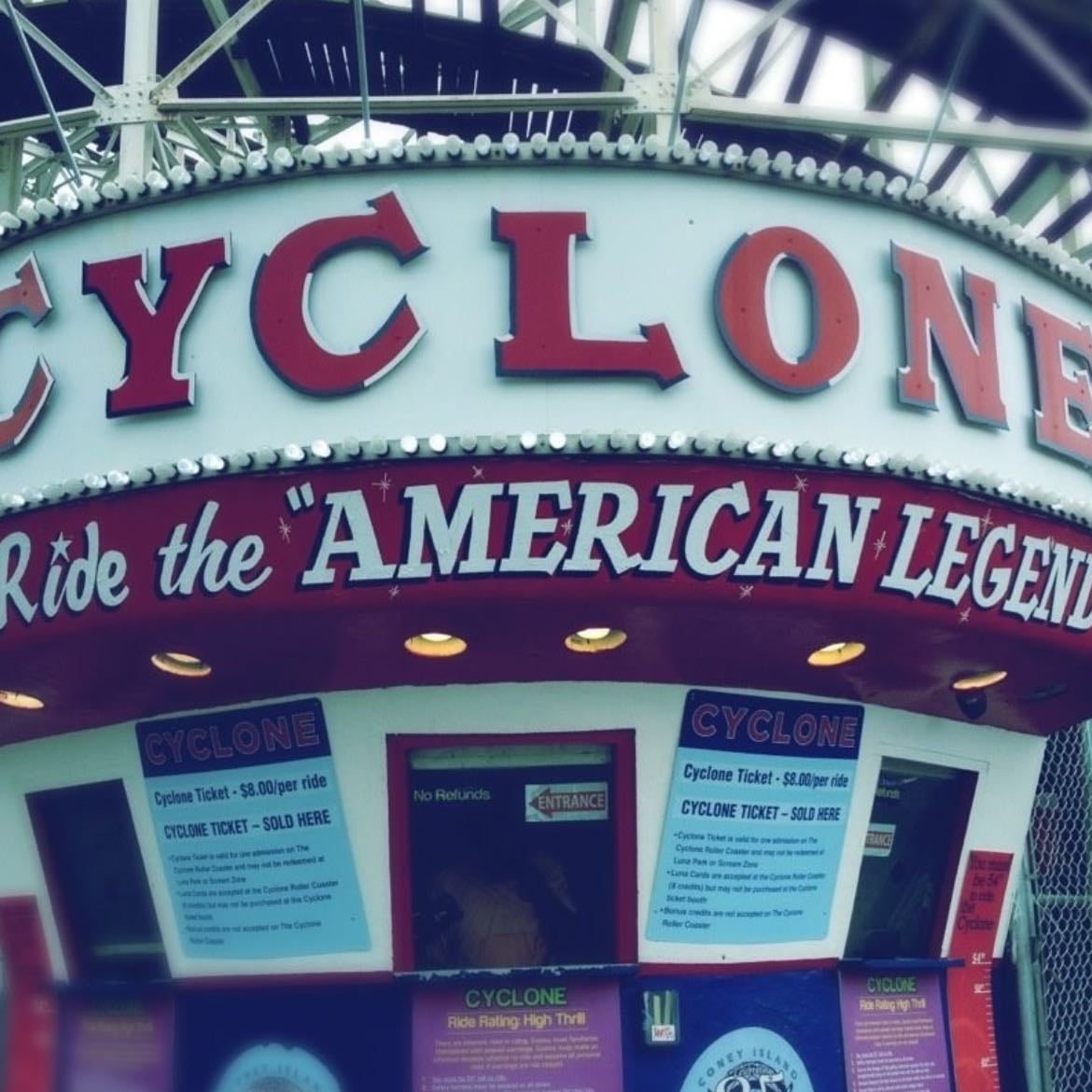 ride the cyclone
