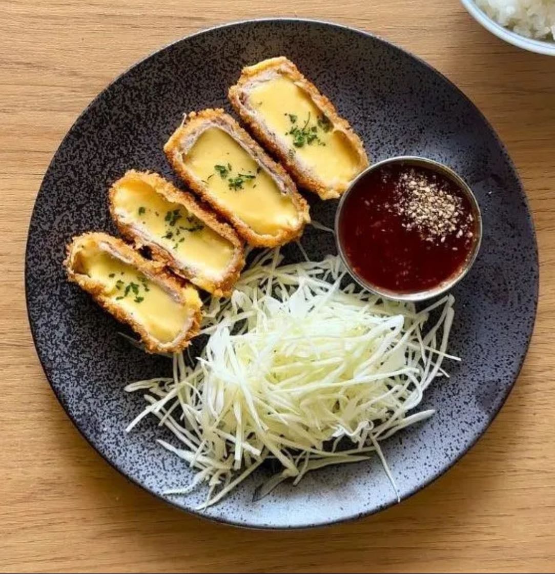 Tonkatsu Relleno de Queso - Cocinando con Coqui