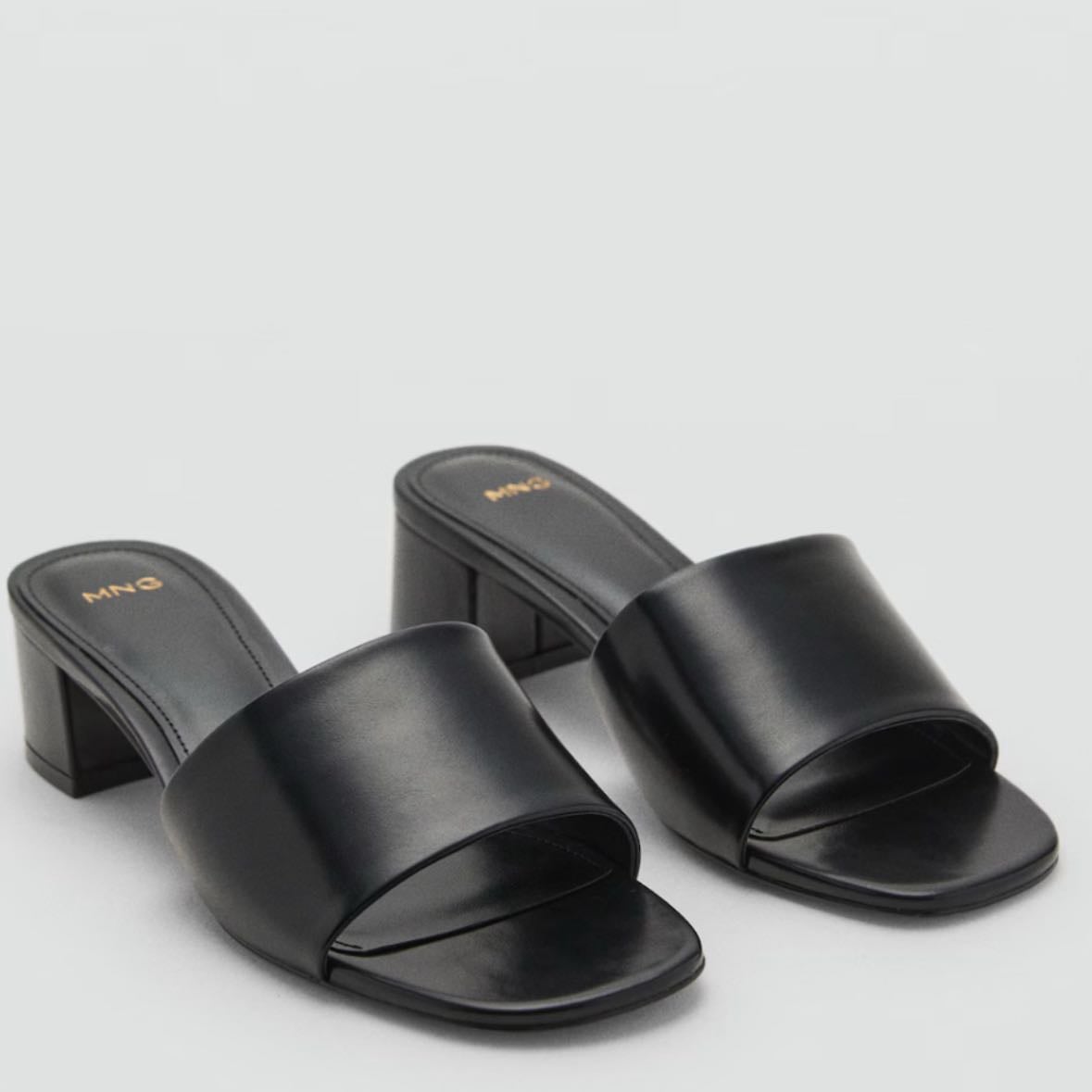 SANDALIA TIRA TACÓN BLOQUE - Mango - 29,99