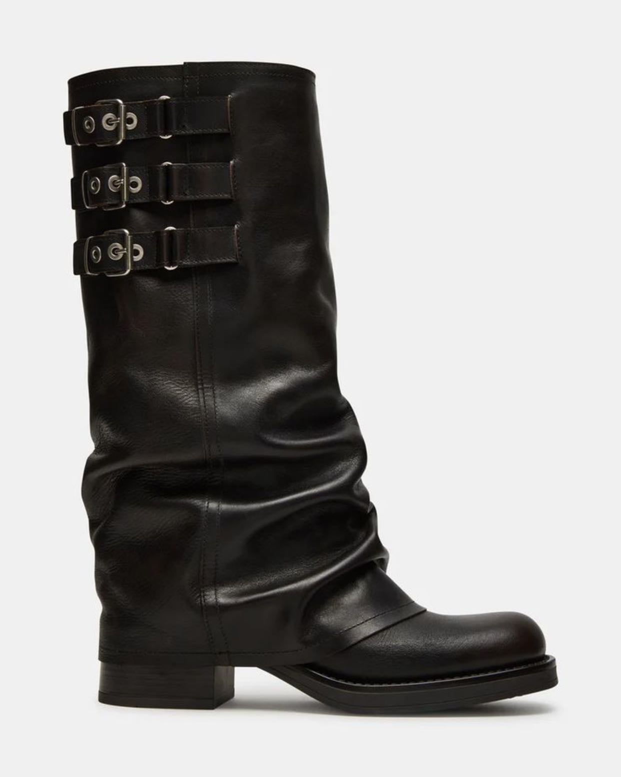 Slouchy boots steve maddens