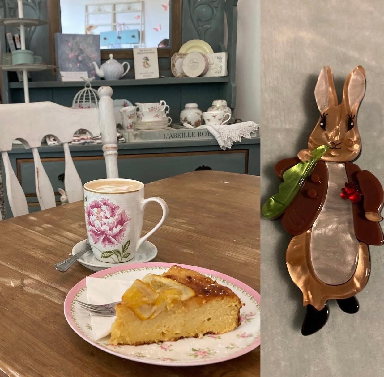 Mrs Rabbit Tearooms - Cafe date<3