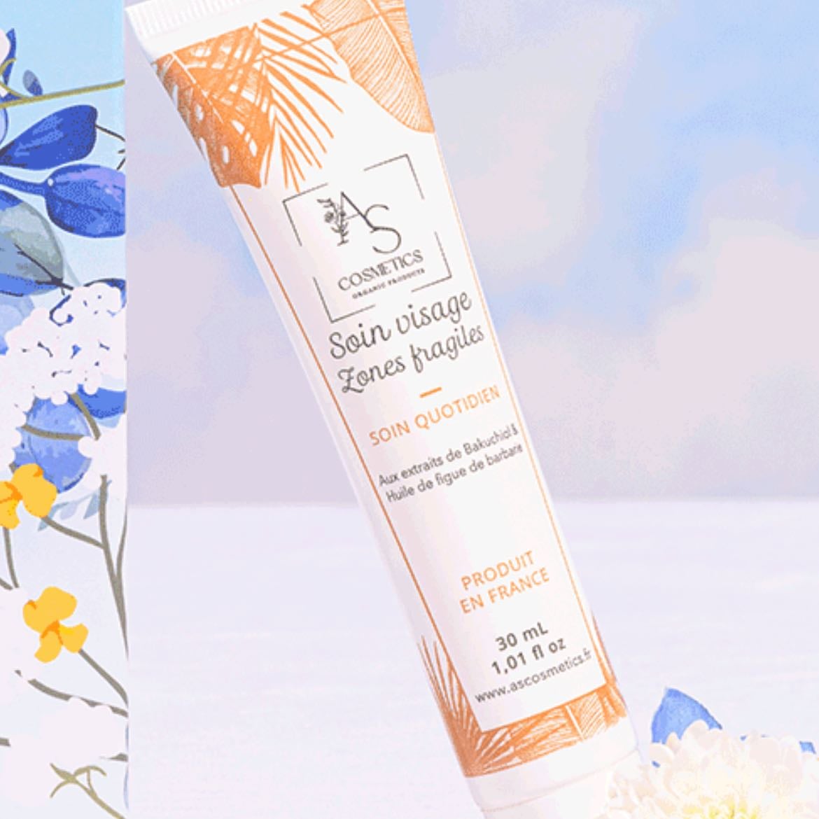 Soin visage zones fragiles - AS Cosmetics