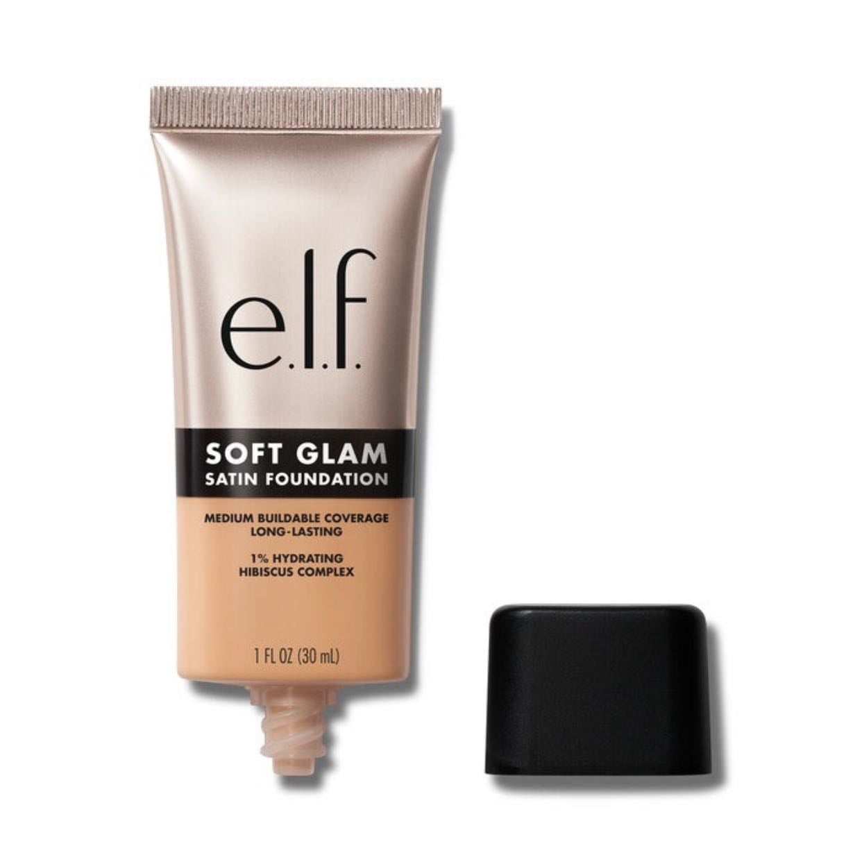 Elf “soft glam satin foundation” - Tono tan
