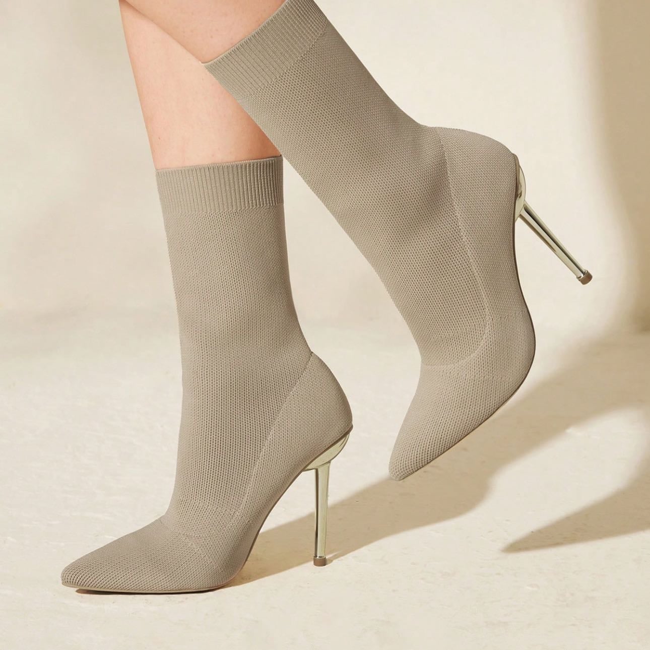 Botines Beige - ID: 43422678